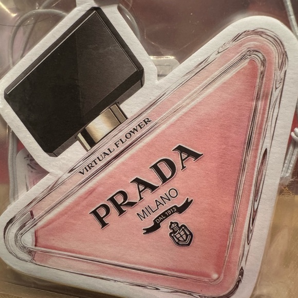 CHANEL Tiffany Blue mirror new with box and 2 air fresheners Prada and Miss Dior - Picture 7 of 8